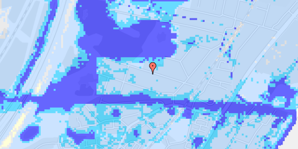 Ekstrem regn på Hovgårds Alle 37