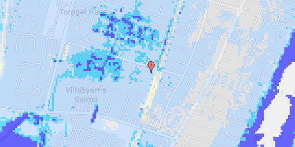 Ekstrem regn på Maglekæret 4G