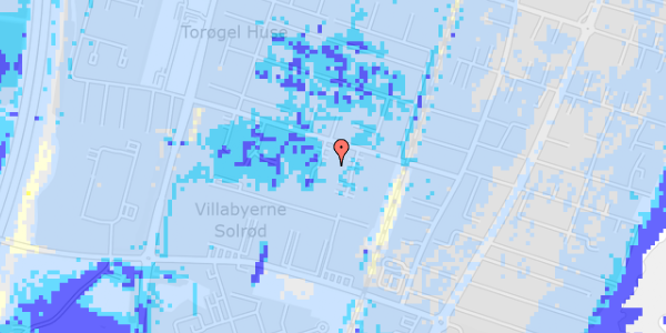 Ekstrem regn på Maglekæret 20B