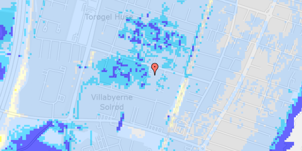 Ekstrem regn på Maglekæret 20C