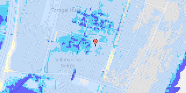 Ekstrem regn på Maglekæret 20D