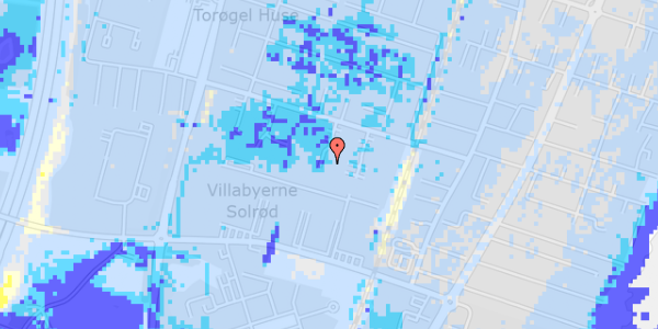 Ekstrem regn på Maglekæret 24A