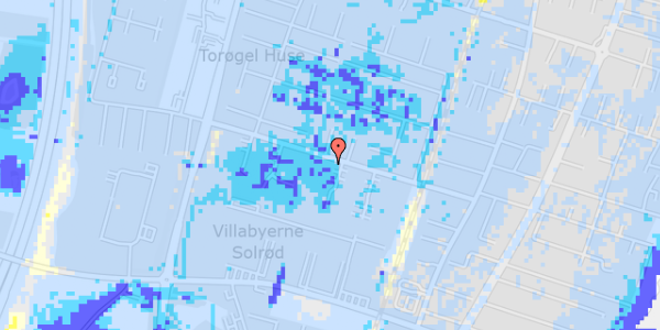 Ekstrem regn på Maglekæret 25A