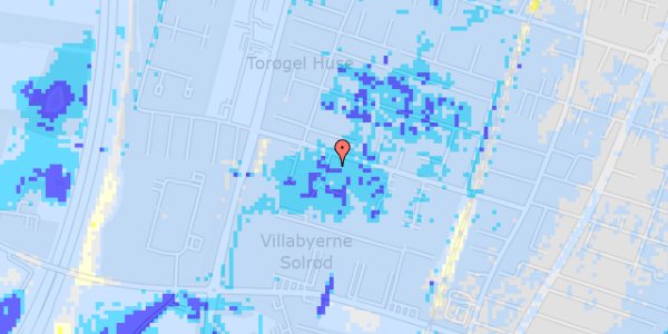 Ekstrem regn på Maglekæret 31B