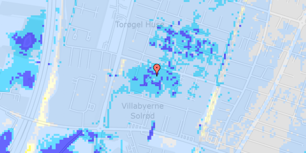 Ekstrem regn på Maglekæret 32A