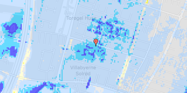 Ekstrem regn på Maglekæret 33B