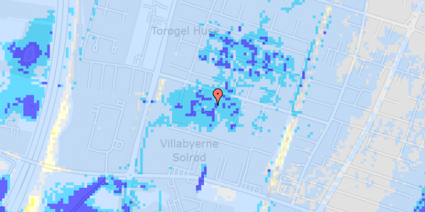 Ekstrem regn på Maglekæret 34A