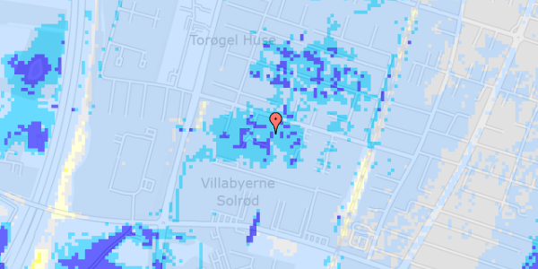 Ekstrem regn på Maglekæret 34E