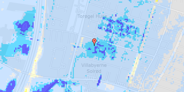 Ekstrem regn på Maglekæret 38B