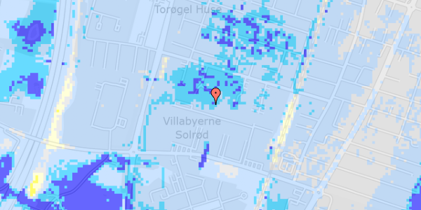 Ekstrem regn på Maglekæret 39C