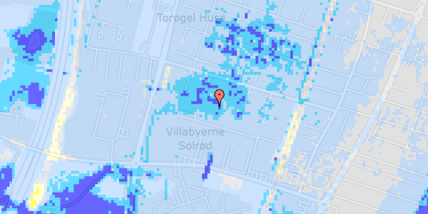 Ekstrem regn på Maglekæret 40F