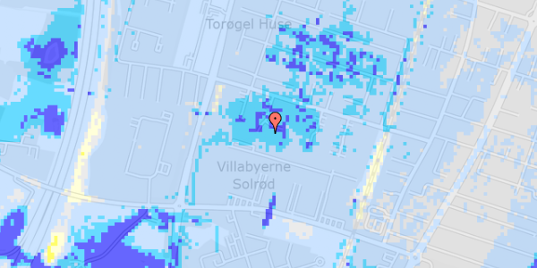 Ekstrem regn på Maglekæret 42B