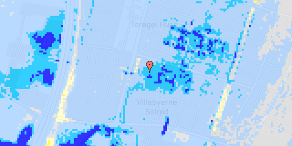 Ekstrem regn på Maglekæret 48B