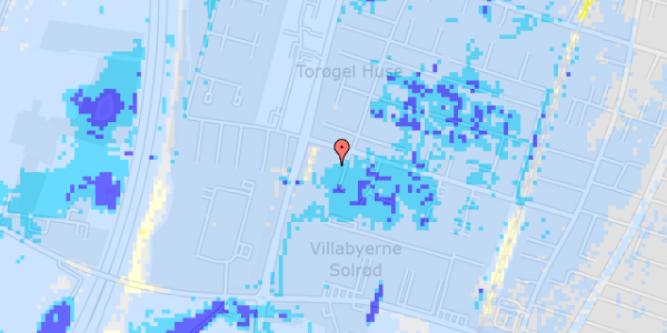 Ekstrem regn på Maglekæret 53B