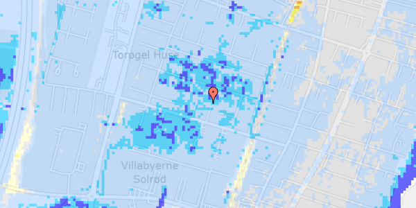 Ekstrem regn på Maglekærvej 40