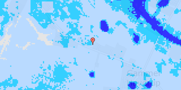 Ekstrem regn på Roskildevej 24