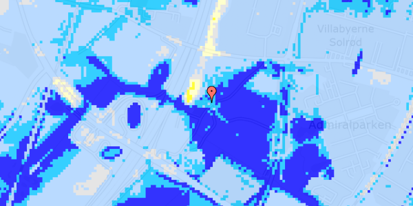 Ekstrem regn på Østre Åsvej 24