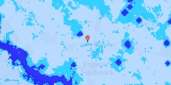 Ekstrem regn på Dyndledsvej 12