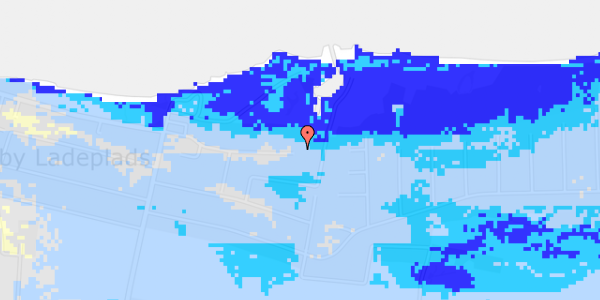 Ekstrem regn på Kystvejen 381