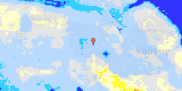 Ekstrem regn på Møllehøjen 8