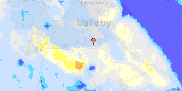 Ekstrem regn på Sognevej 22