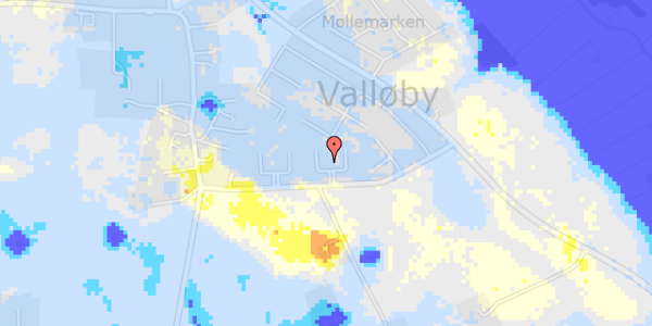 Ekstrem regn på Sognevej 44