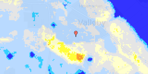 Ekstrem regn på Sognevej 66