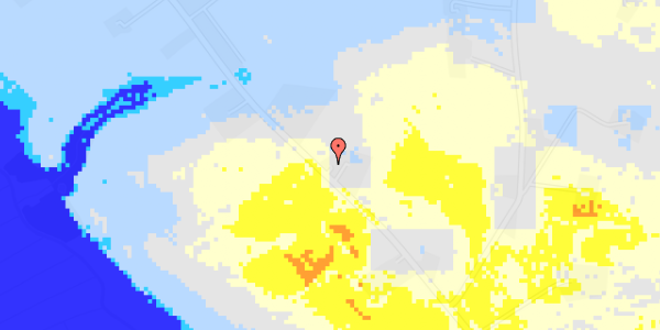 Ekstrem regn på Stevnsvej 109