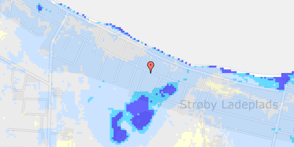 Ekstrem regn på Svalemosevej 32