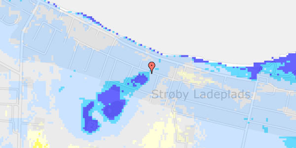 Ekstrem regn på Svalemosevej 48