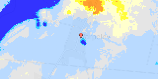 Ekstrem regn på Varpelev Bygade 10