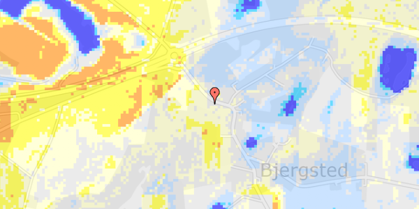 Ekstrem regn på Bjergsted Byvej 10