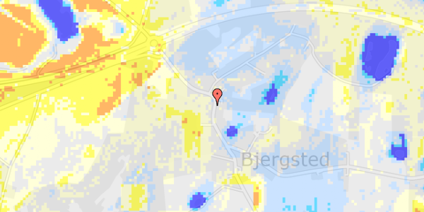 Ekstrem regn på Bjergsted Byvej 16