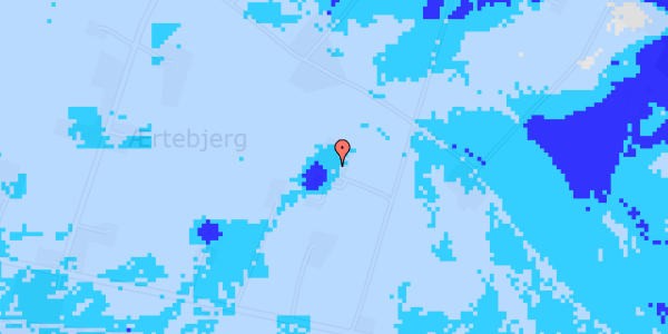 Ekstrem regn på Dønneland 1