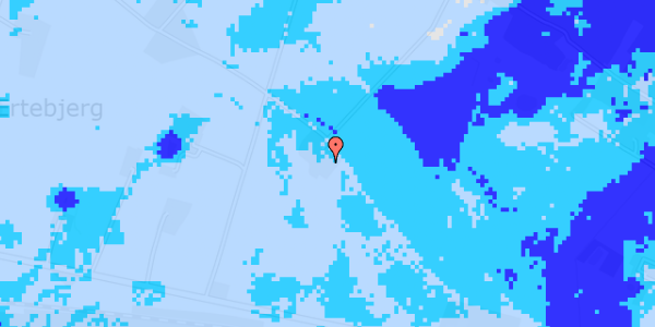 Ekstrem regn på Dønneland 2