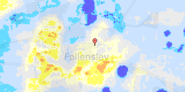 Ekstrem regn på Egemarkevej 7