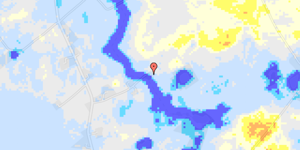 Ekstrem regn på Eskebjerg Strandvej 34