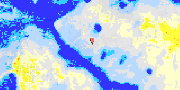 Ekstrem regn på Eskebjerg Strandvej 46