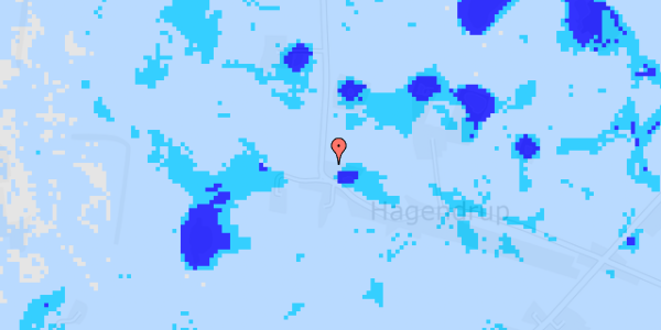 Ekstrem regn på Hagendrupvej 7