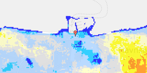 Ekstrem regn på Havnevej 11