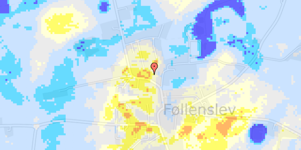 Ekstrem regn på Havnsøvej 6