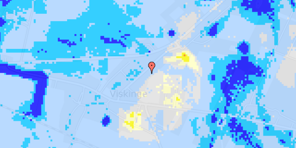 Ekstrem regn på Hovedgaden 13