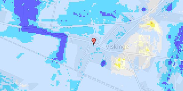 Ekstrem regn på Hovedgaden 45