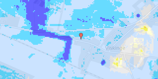 Ekstrem regn på Hovedgaden 56