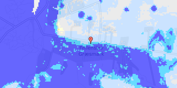 Ekstrem regn på Højenevej 1