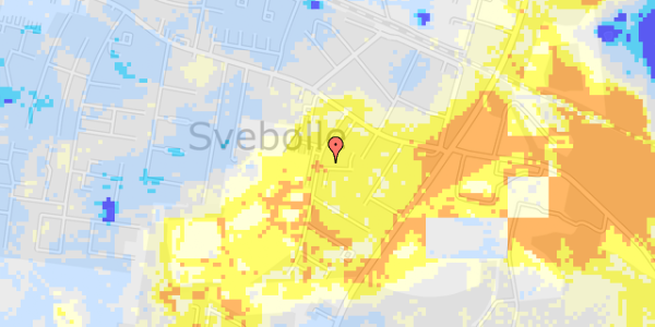 Ekstrem regn på Højvangen 5B