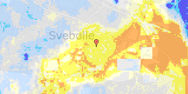 Ekstrem regn på Højvangen 8