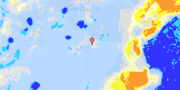 Ekstrem regn på Jorløsevej 12