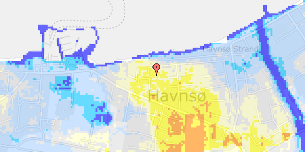 Ekstrem regn på Klintevej 16