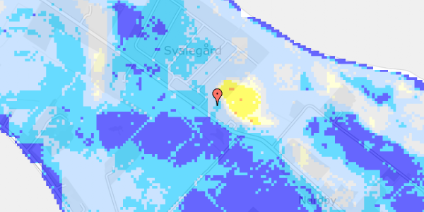 Ekstrem regn på Knoldebjerg 6